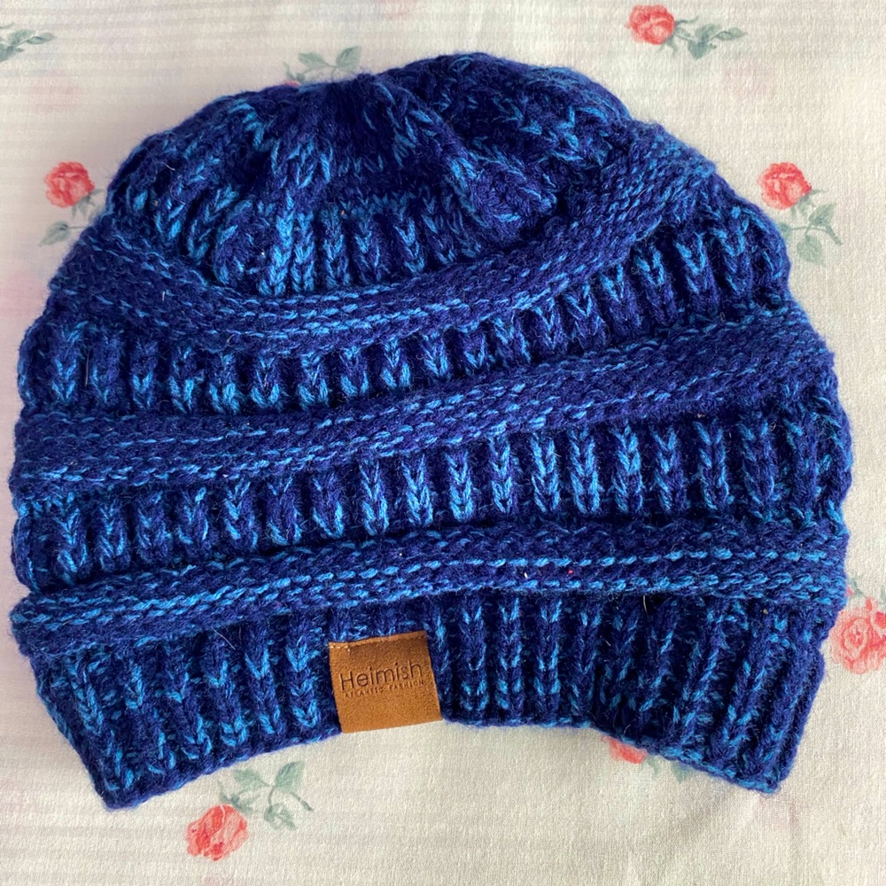 Heimish Atlantic Fashion blue knit beanie